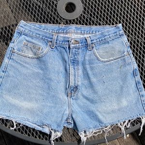 Distressed Denim Cut Off Jean Shorts sz 34 (men)